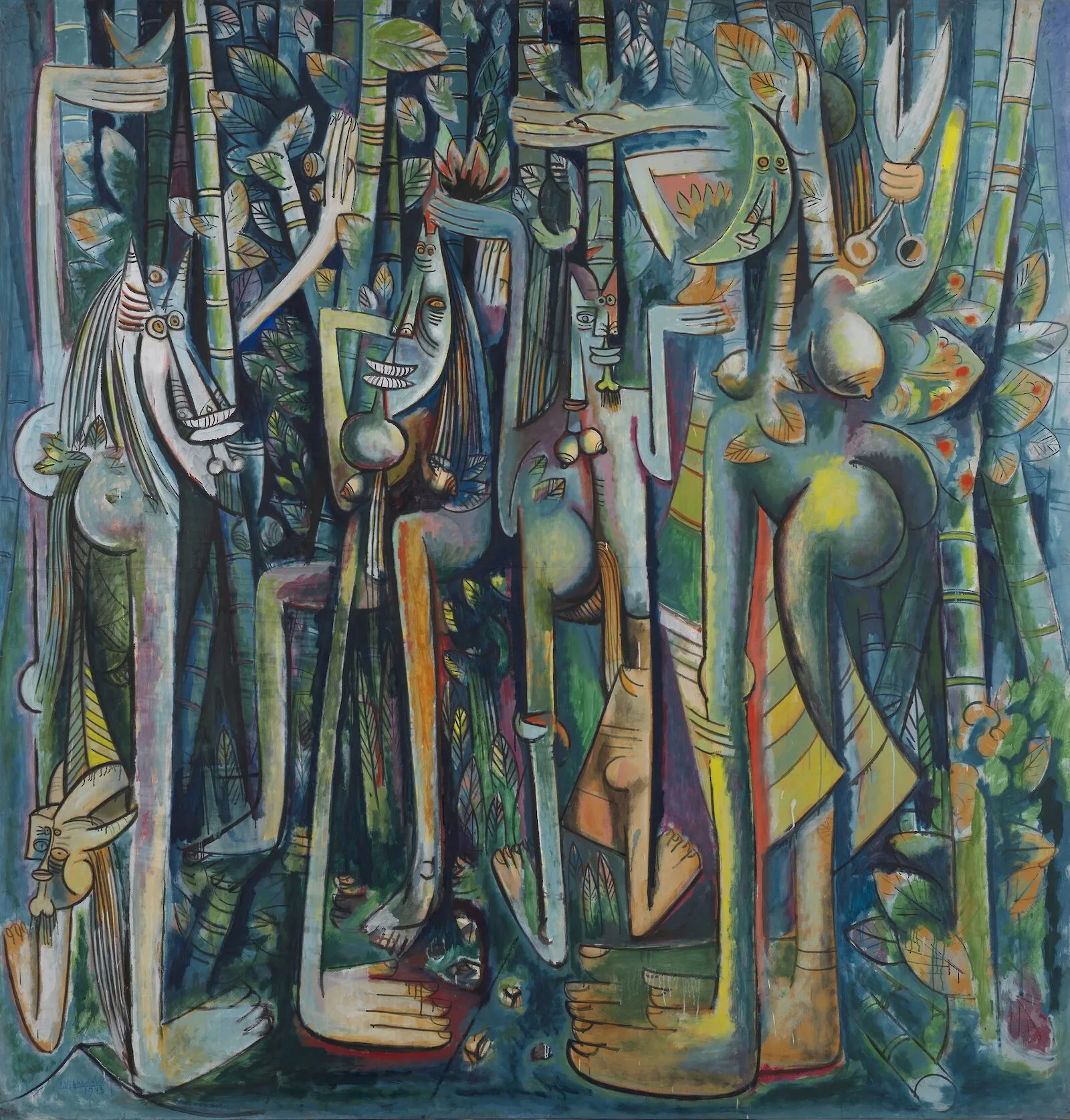 Wifredo Lam's The Jungle.