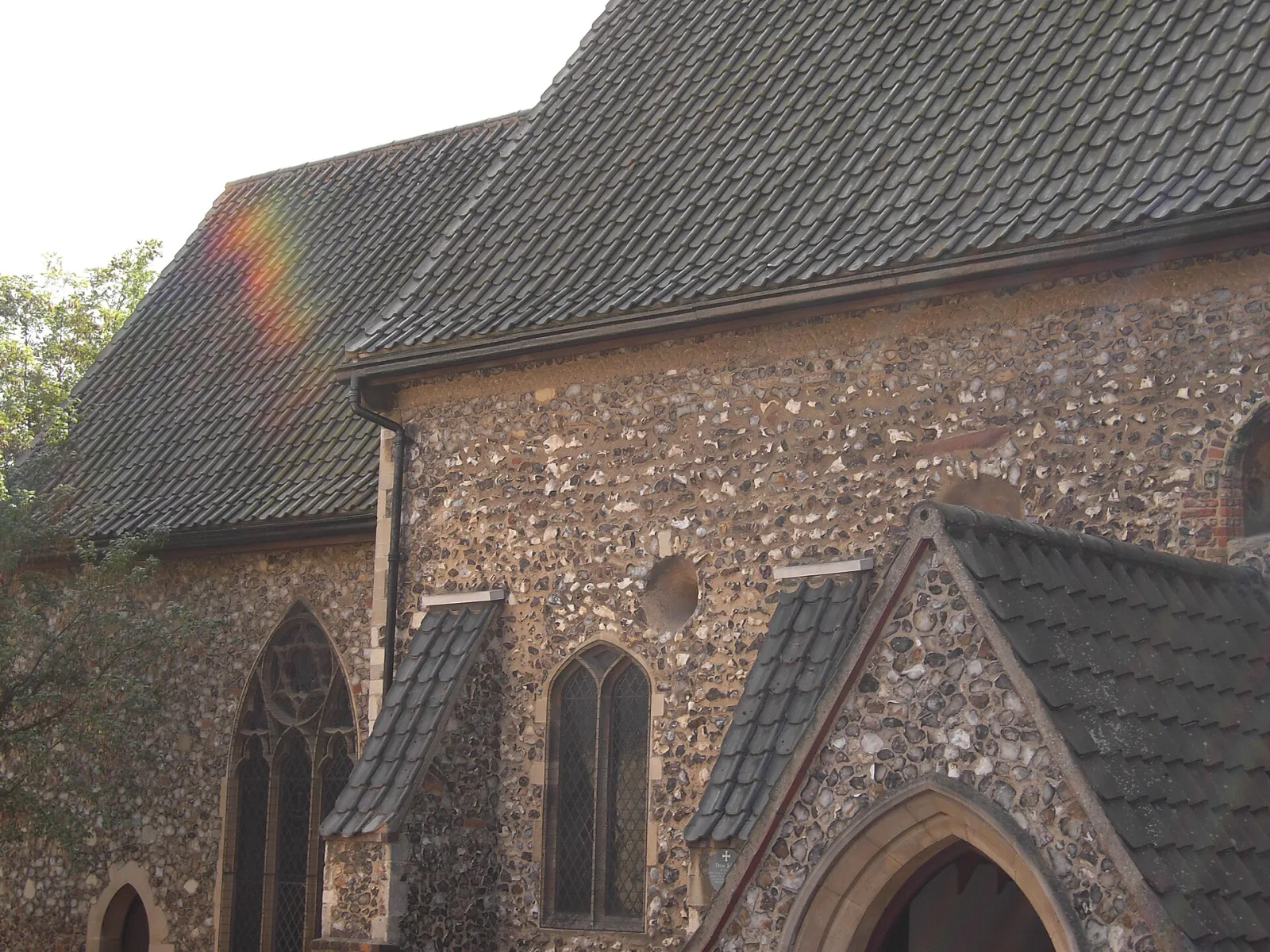 The exterior of St Julian's Church in Norwich.